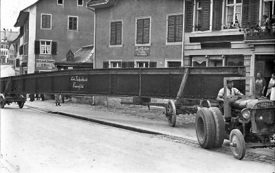 Brückenträger der Fa. Tuchschmid Frauenfeld