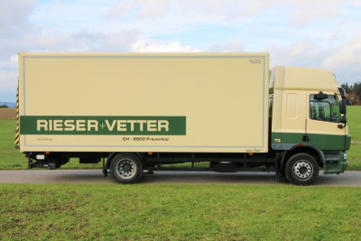 Möbellastwagen Festaufbau mit 46 m3 Volumen