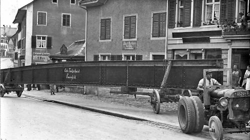 Brückenträger der Fa. Tuchschmid Frauenfeld
