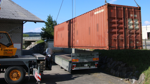 Schifffahrtscontainer 40 Fuss