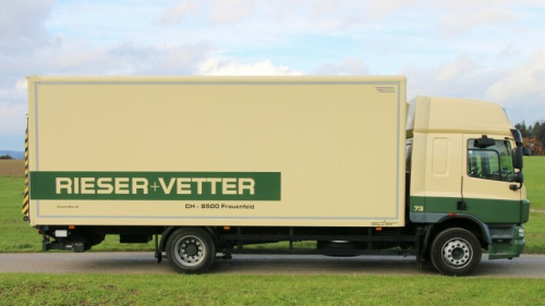 Möbellastwagen Festaufbau mit 46 m3 Volumen