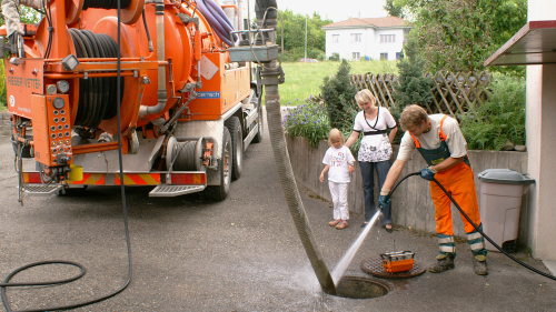 Der wichtigste Schacht einer Liegenschaft ist der Hausanschluss