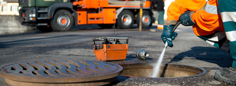 Spülen mit Recycling-Wasser